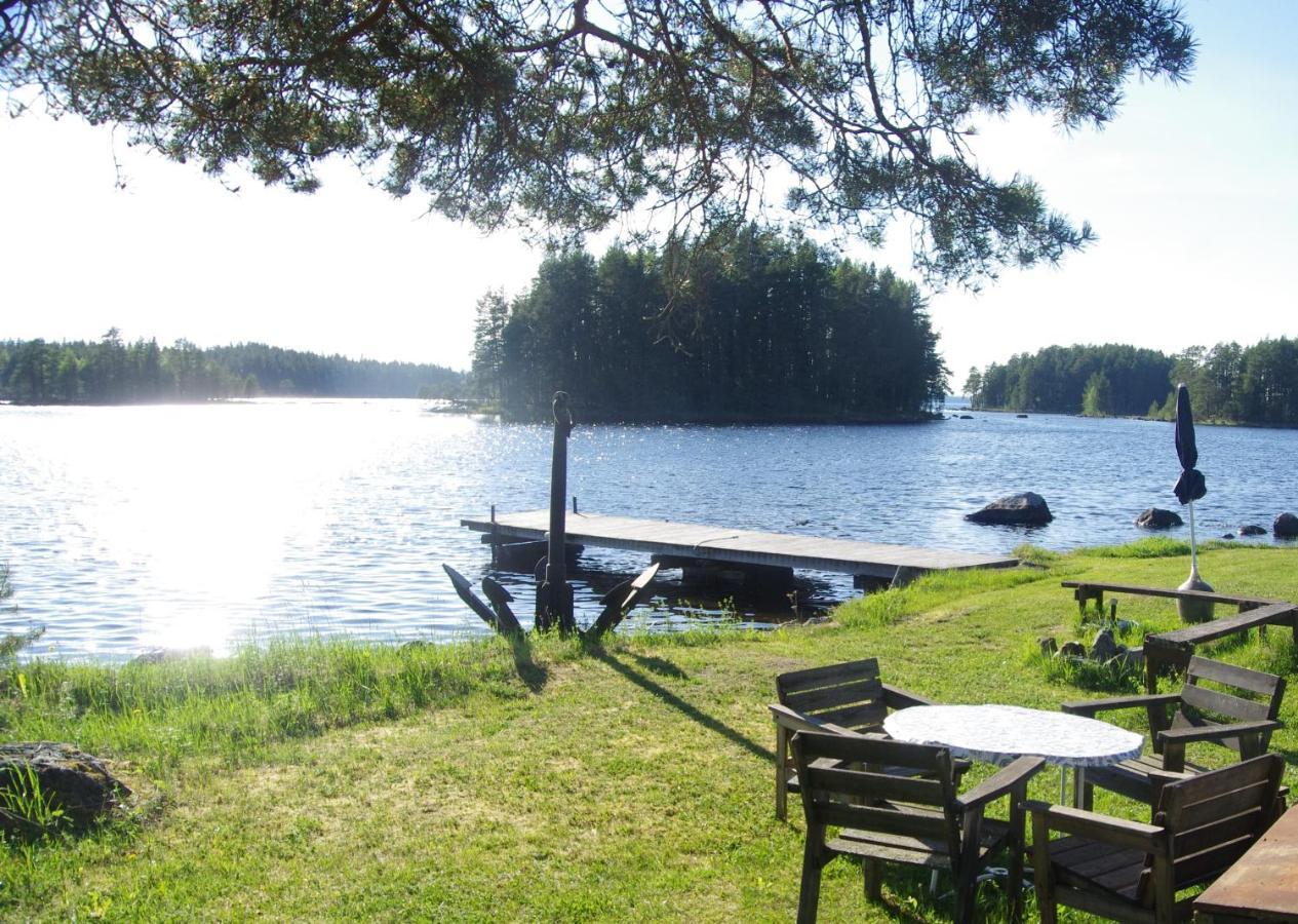 Stugor Storsjoens Strand Hackas Exterior photo